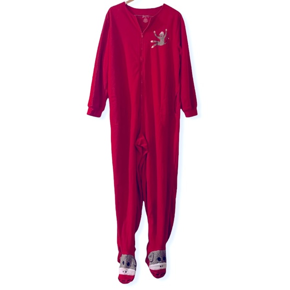 Nick & Nora Other - Nick & Nora Footie PJ Fleece Monkey Onesie Size XXL